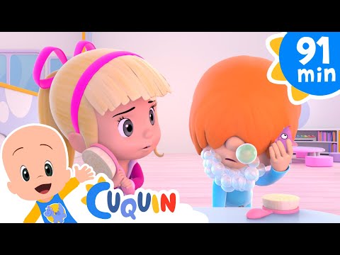 En la mañana me lavo la cara 🧼 y más canciones infantiles para bebés con Cleo y Cuquín