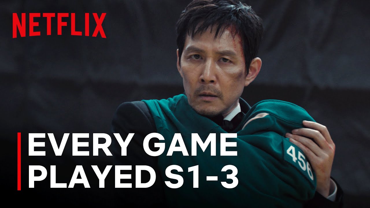 Complete Squid Game Challenges from Seasons 1-3 | Netflix 🔥