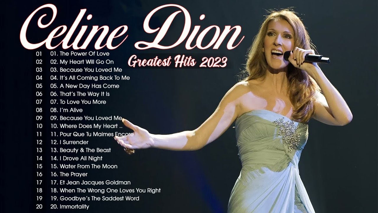 Celine Dion Top Hits 2023 🎶