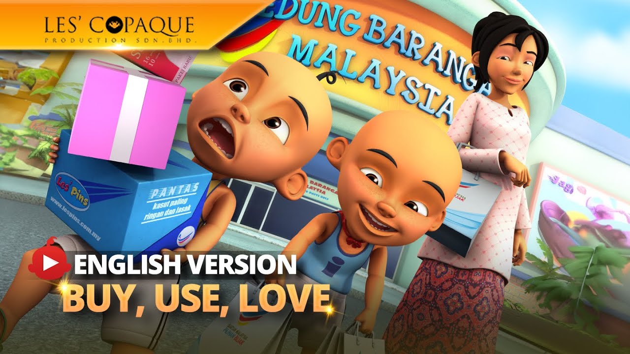 Upin & Ipin Full Episode – Buy, Use, Love! 🎉