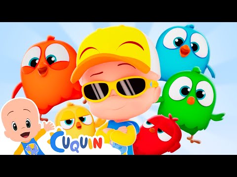 Pollito Amarillito 🐤🎶  Canciones infantiles con Cleo y Cuquín