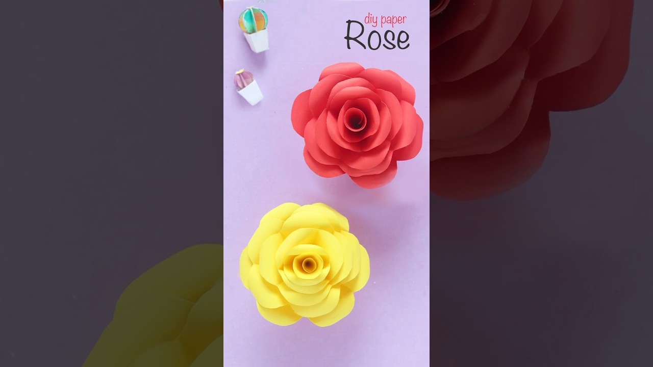 Create Stunning DIY Paper Flowers ๐ธ