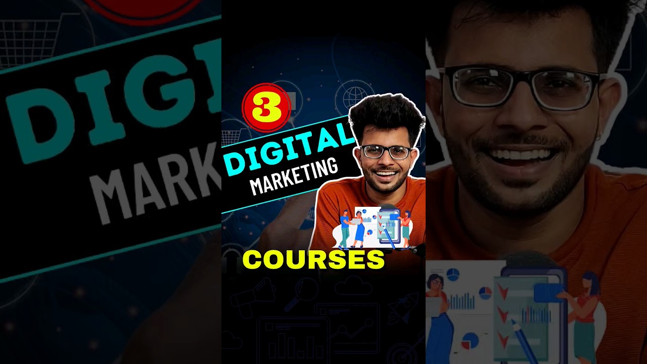 3 FREE Digital Marketing Courses 🔥 | #lmtshorts #shorts