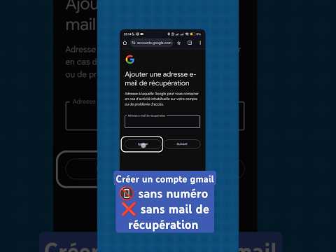 Comment créer un compte gmail (google) sans numéro de téléphone ni email de récupération (2025)