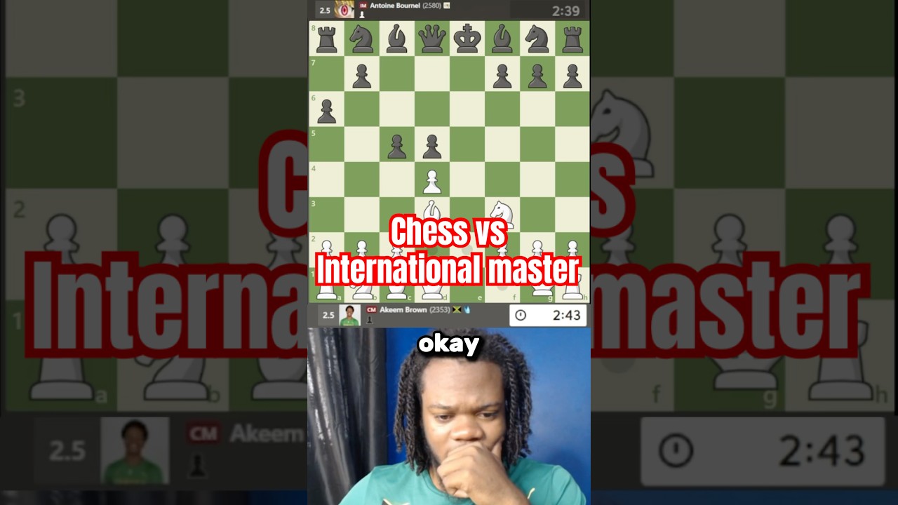Game vs International Master #chess #chesscom #chessgame #chesstips #cgess tricks