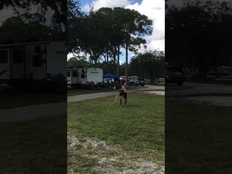 Round off backflip! #backflip #acrobatics #roundoff