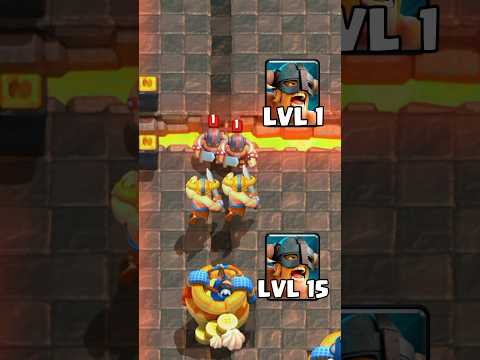LVL 1 best win conditions vs LVL 15 ebarbs 🛩️ #clashroyale #cr #shorts