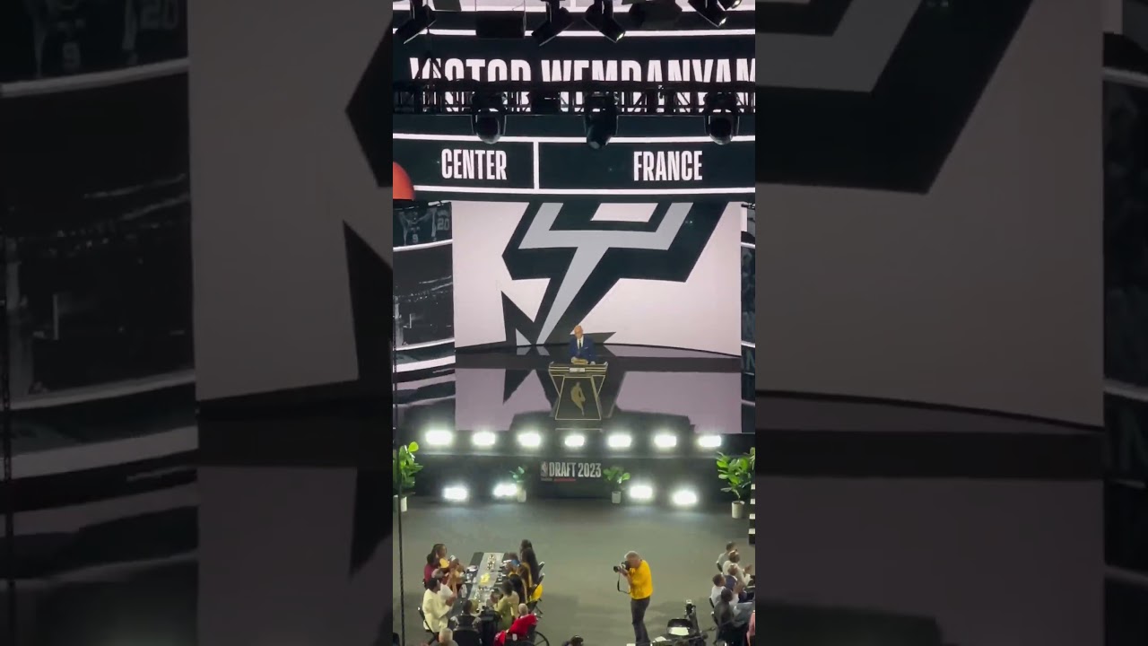 Wemby Tops NBA Draft 2023, Picked by Spurs 🏀