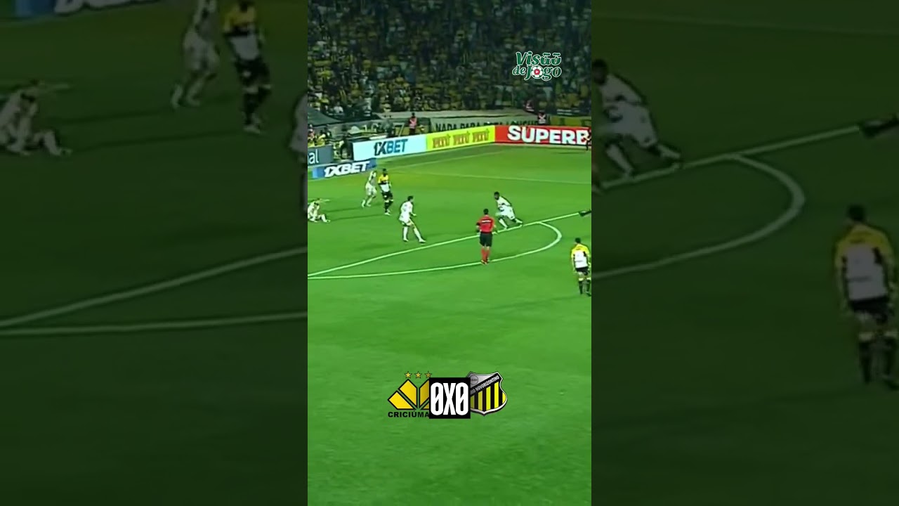 Incrível Gol de Nicolas garante a liderança do Criciúma! ⚽