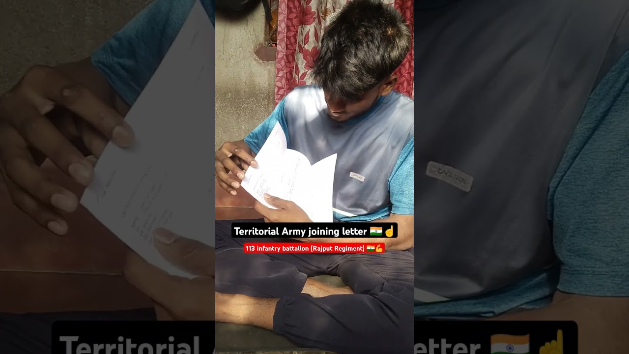 Indian Army Joining 2025 | TA Army Selection 🔥