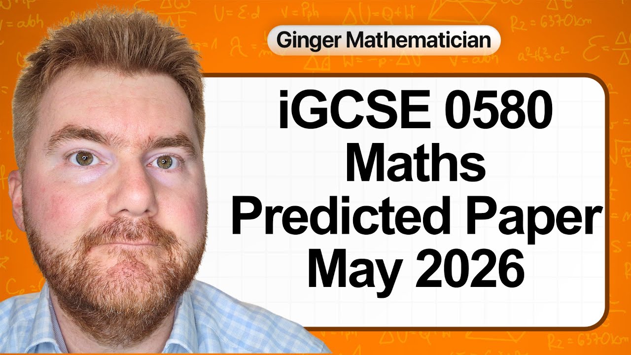 iGCSE 0580 Maths Predicted Paper Pack May 2026 📘