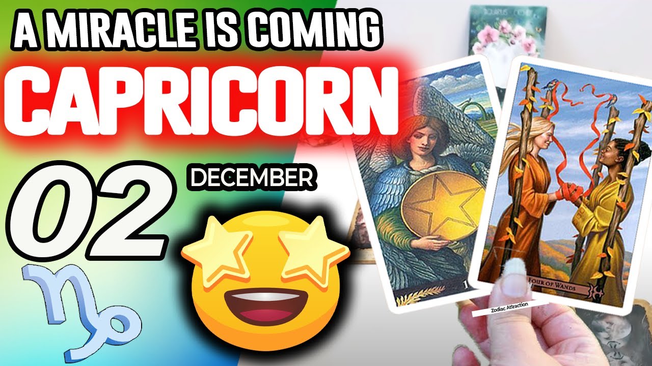 Capricorn Daily Horoscope: A Miracle Awaits ♑️
