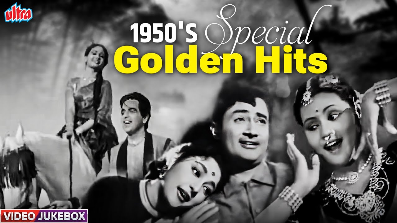 1950s Golden Bollywood Hits 🎶 - Lata, Kishore & Rafi