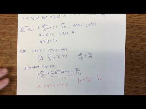 12.6: Nonhomogeneous Boundary Value Problems, Day 1