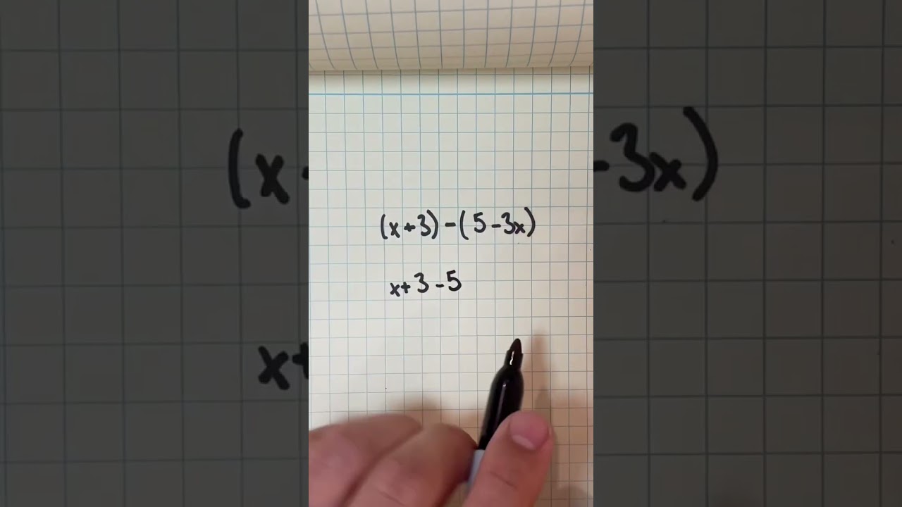 Master Subtracting Polynomials in Minutes! | Algebra Polynomial Review ✨