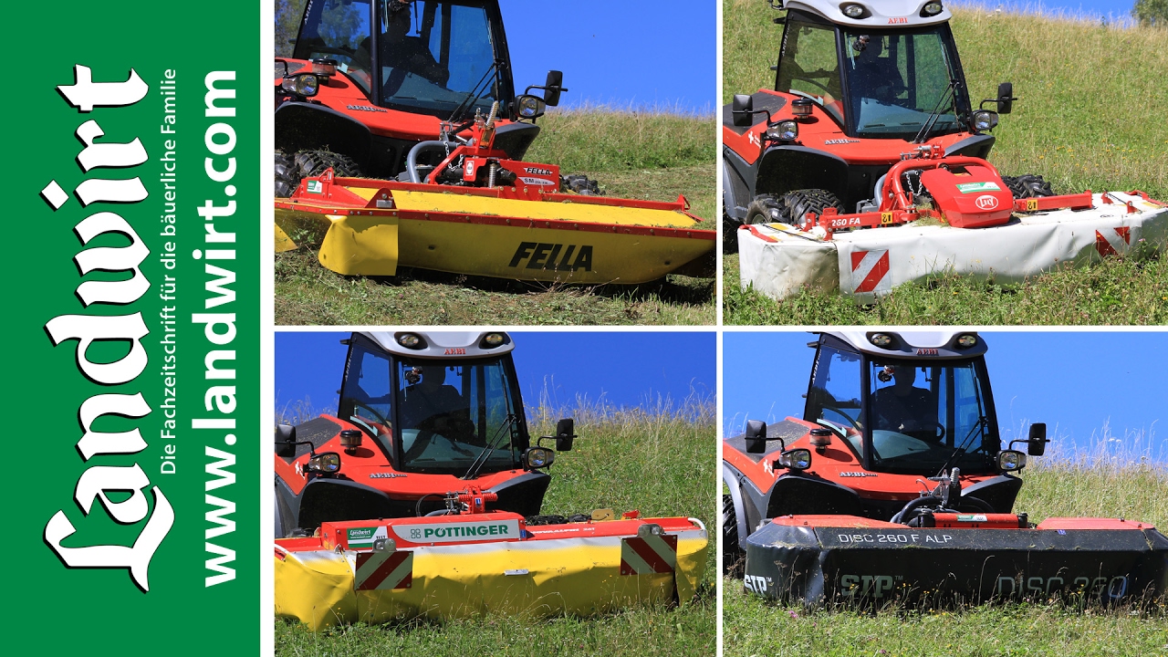 4 Vergleich: 4 Top-Alpin Scheibenmähwerke für extreme Hanglagen 🚜