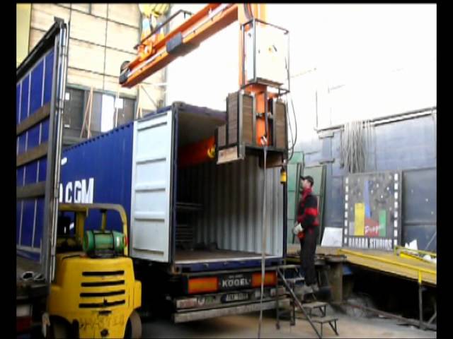 Manipulace s ISO kontejnery při nakládce a vykládce 🚛