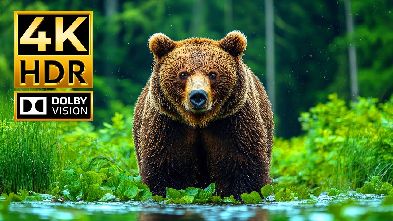 Breathtaking 4K HDR Nature & Wildlife Video | Epic Animals in Dolby Vision & 60fps 🌿
