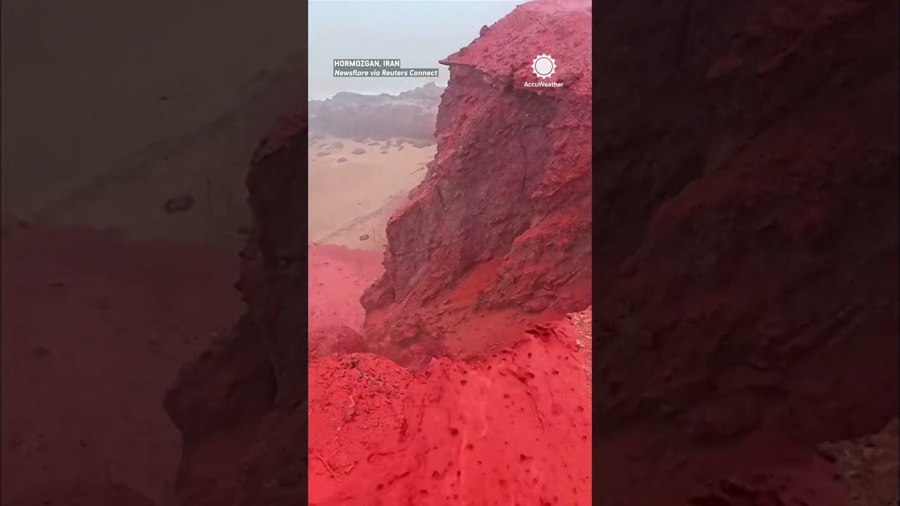 Why Did the Ocean Turn Red After Heavy Rain? 🌧️