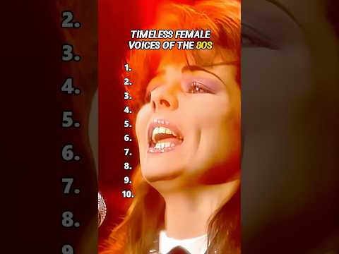 TIMELESS FEMALE VOICES OF THE 80S #shorts #music #songs #80S #Laura Branigan #Sandra #Bonnie Tyler