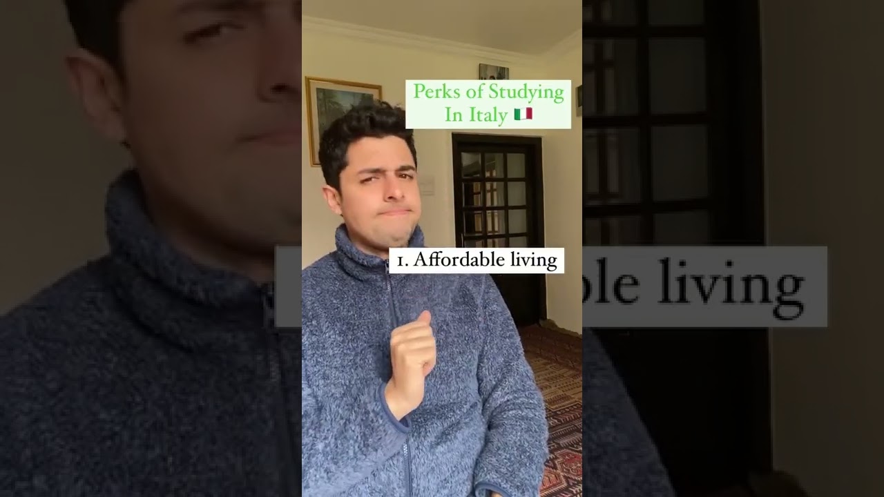 Advantages of Studying in Italy 🇮🇹 | Scholarship Benefits