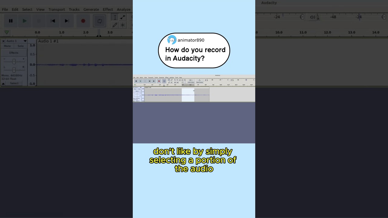 Audacity Audio Recording Guide ποΈ
