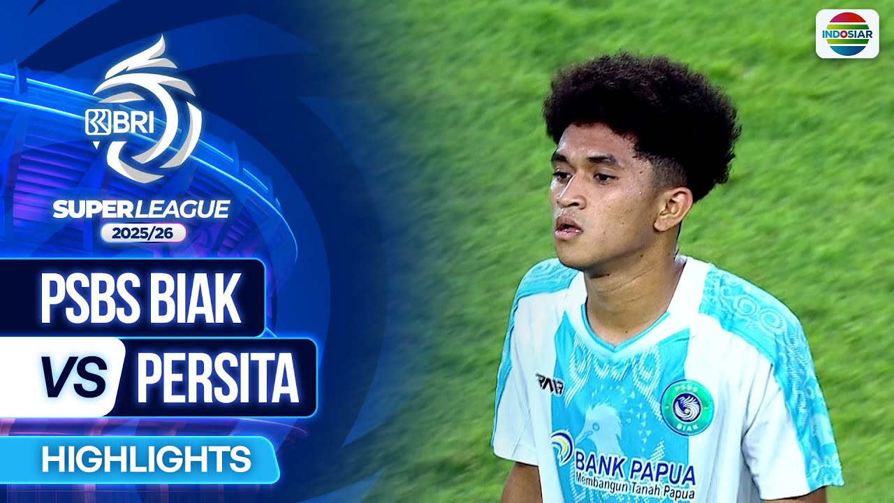 PSBS Biak vs Persita ⚽ Full Match Highlights | BRI Super League 2025/26