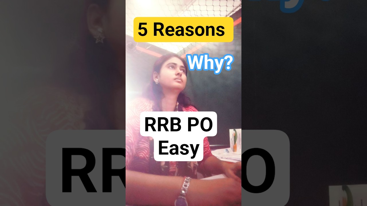 Why RRB PO Is Easier Than IBPS & SBI PO 🏦
