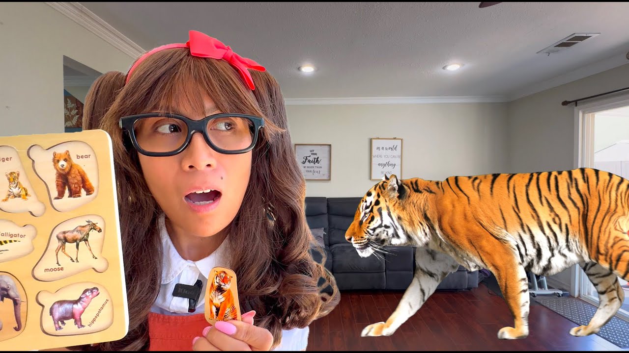 Wild & Farm Animals for Kids 🐾 Soso's Exciting 21-Piece Animal Puzzle Adventure!