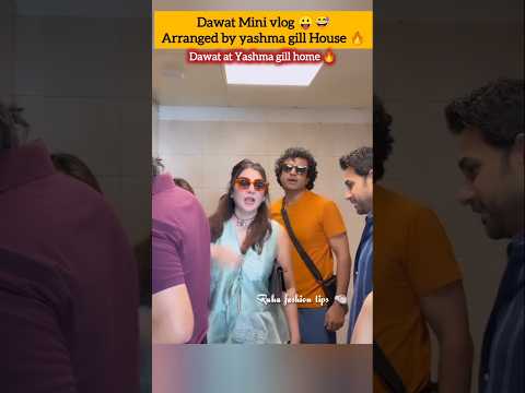 Ali Ansari, Saboor aly, Kinza Hashmi at Yashma Gill House Dawat #aliansari #kinzahashmi #sabooraly