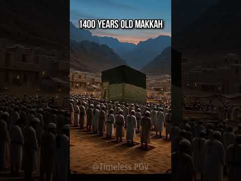 1400 Years Old Makkah #ai #azan #ramadan #trending #aihistory