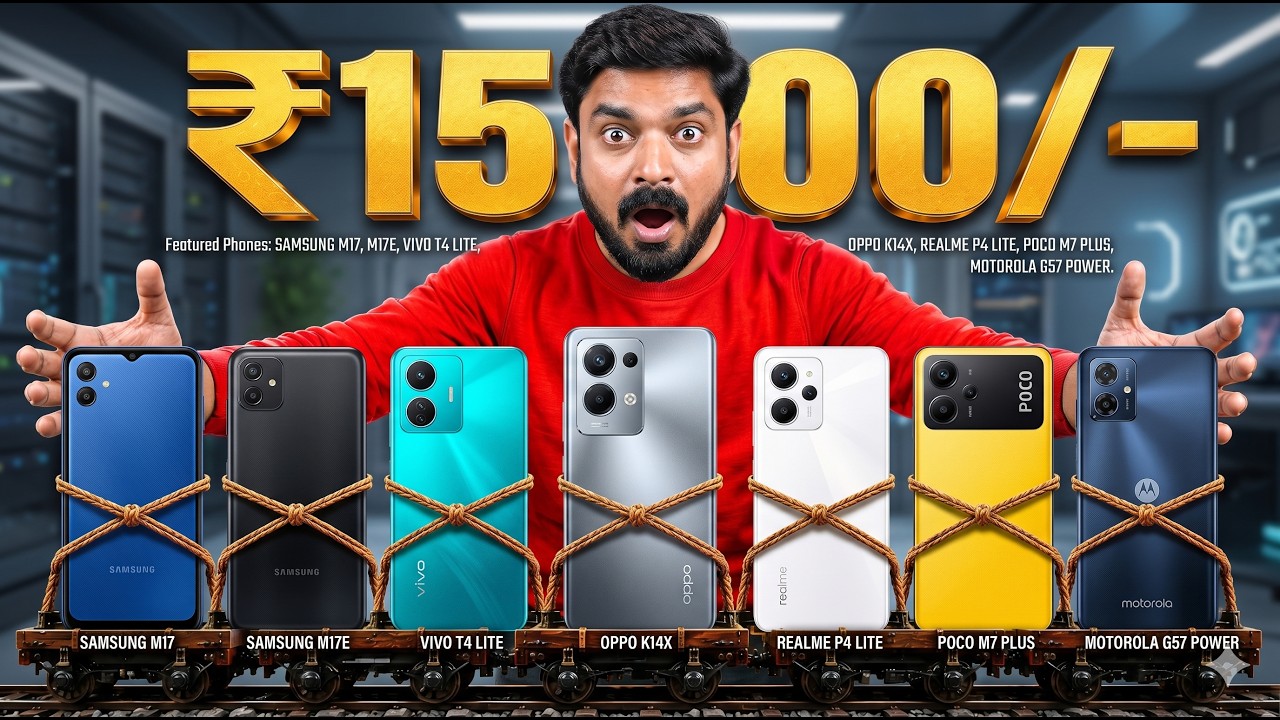 Best 5G Phones Under 15000 in 2026 ⚡ iQOO, Realme, POCO & More !!