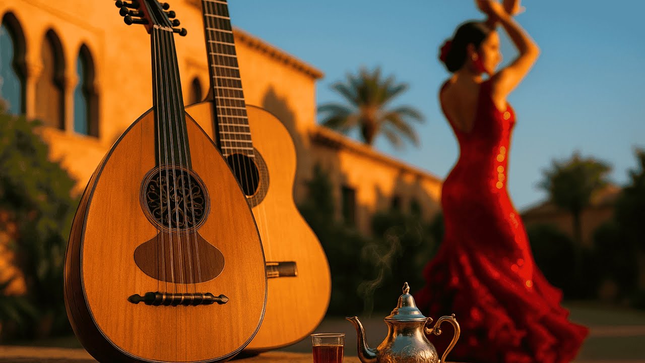 Spanish Guitar & Arabic Oud – Flamenco Fusion 🎶