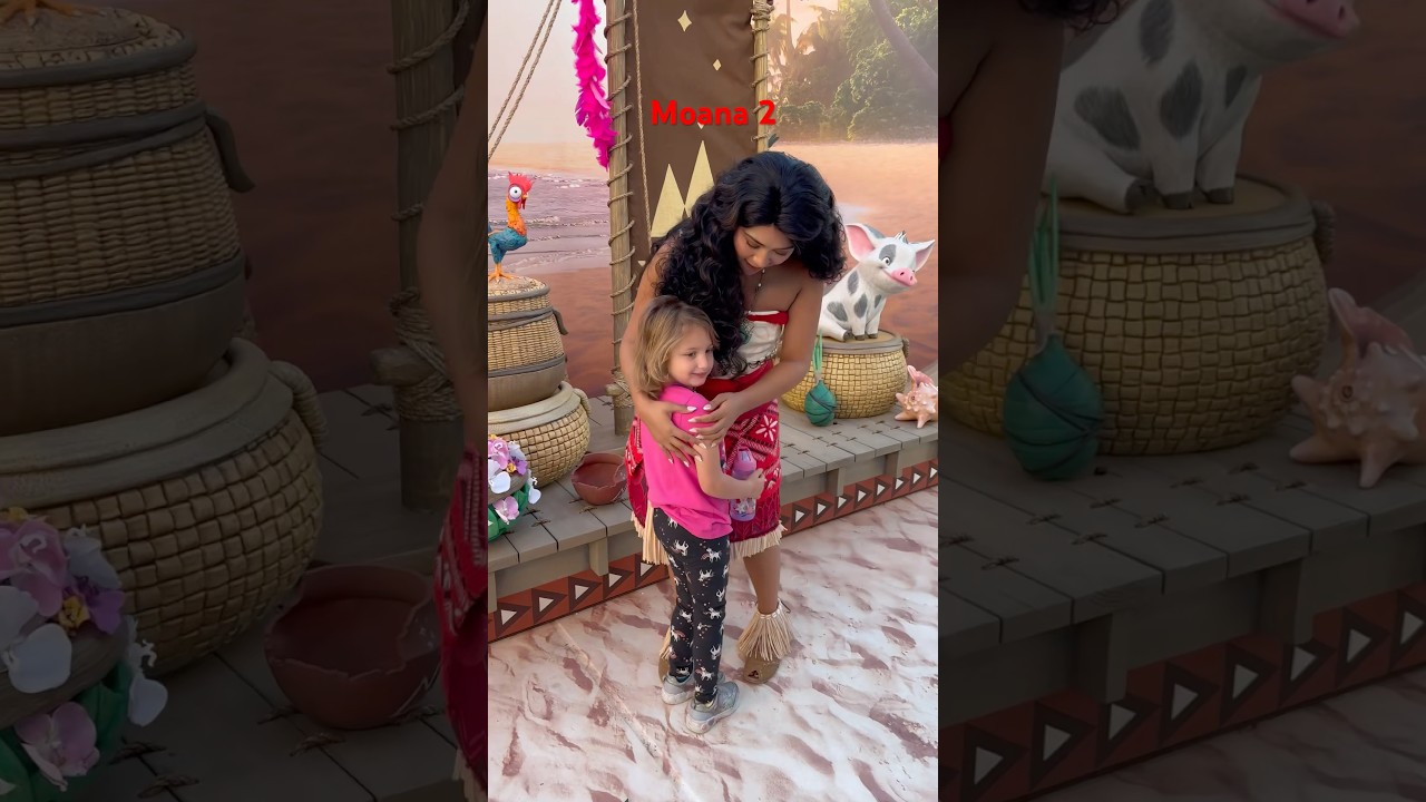 Moana Meet & Greet at Disney California Adventure π