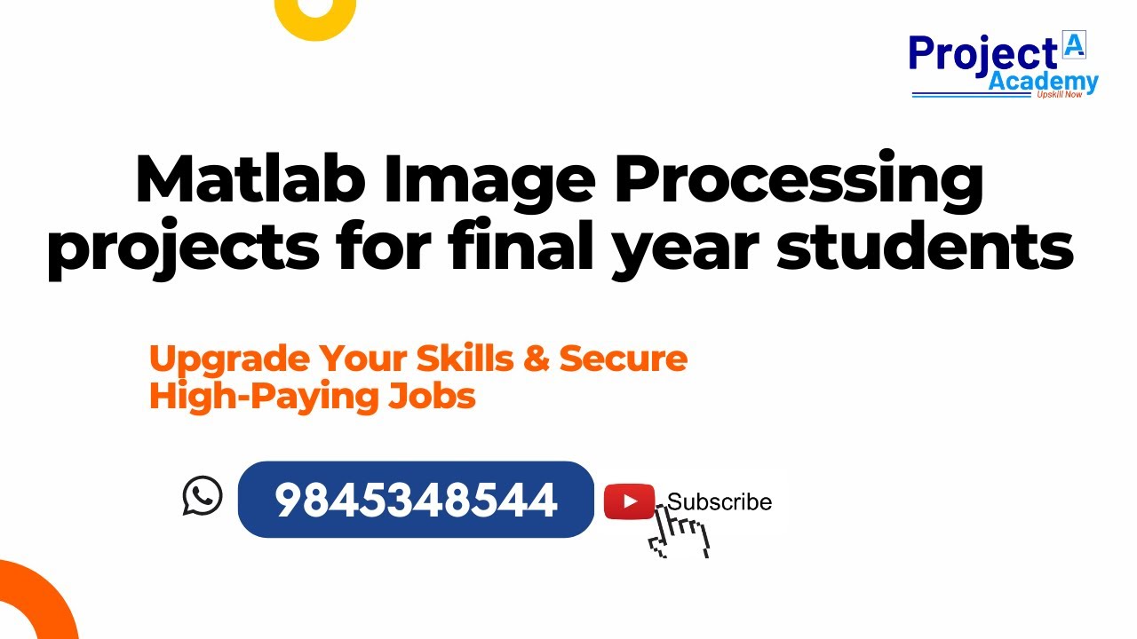 Top Image Processing Projects in MATLAB for Final-Year Students (2023) πΈ