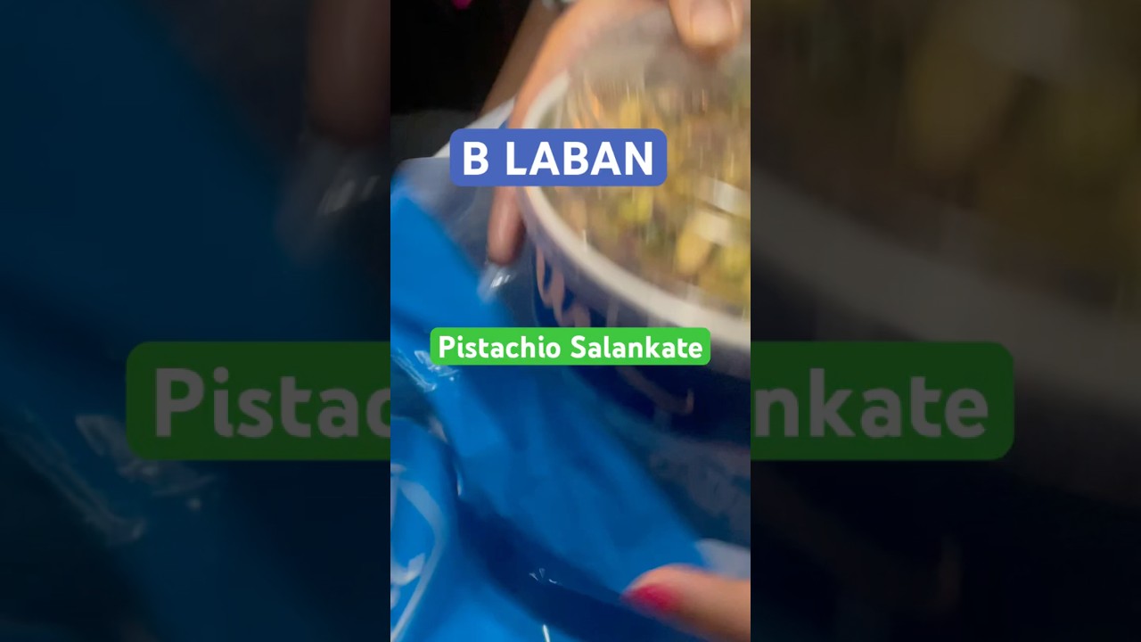 Delicious Pistachio Salankate at B Laban 😋 | Egypt & Middle East Treats