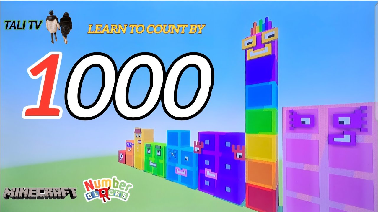 Learn to Count by 1000 with Noah & Number Blocks πΆ