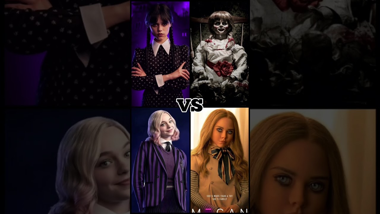 Wednesday, Annabelle, Enid & M3GAN Showdown 🎬