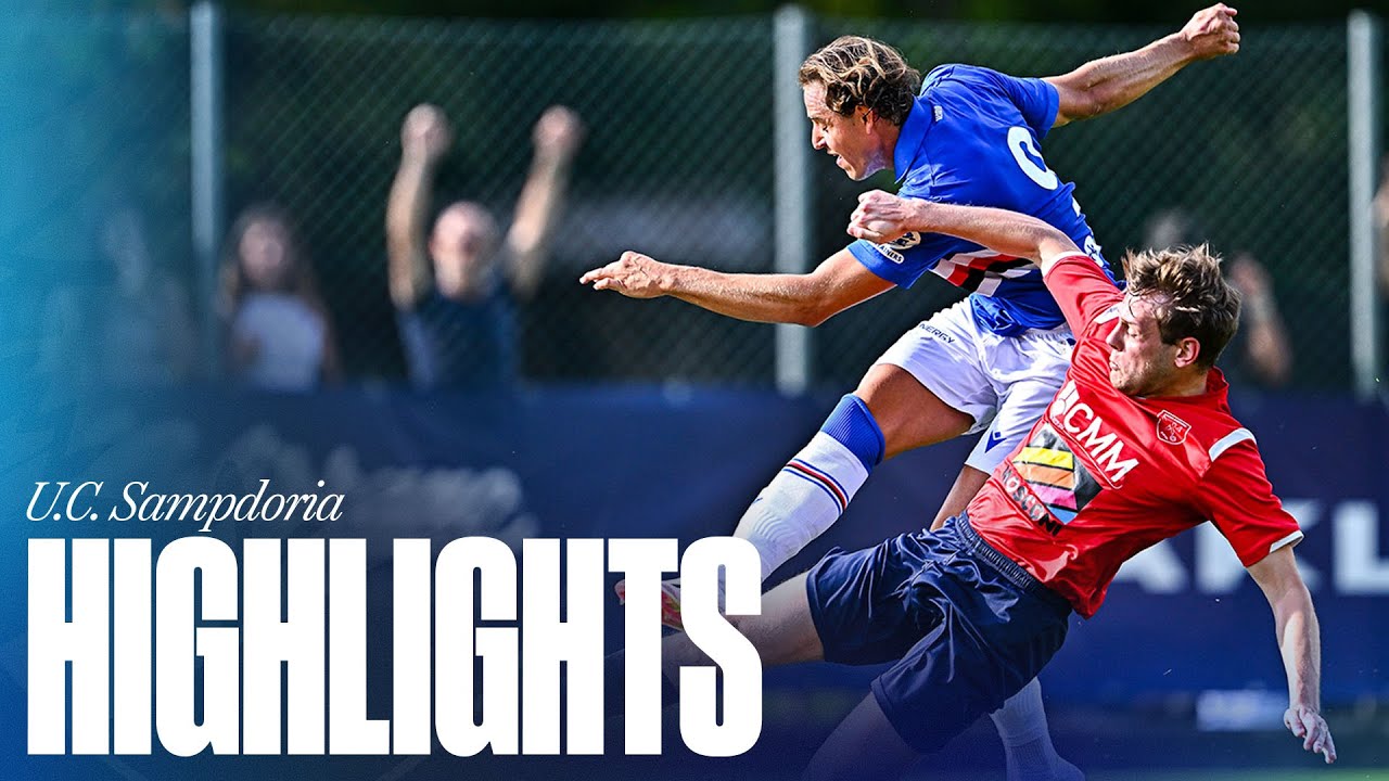 Sampdoria Dominates Nuova Camunia 8-0 in First Friendly Match ⚽