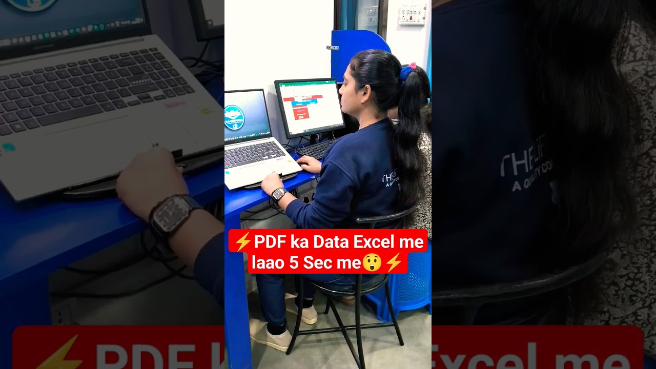 Convert PDF to Excel in Just 5 Seconds!🔥