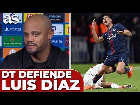 DT de LUIS DIAZ le DEFIENDE tras LESIONAR a ACHRAF HAKIMI | PSG vs. BAYERN MÚNICH (1-2)