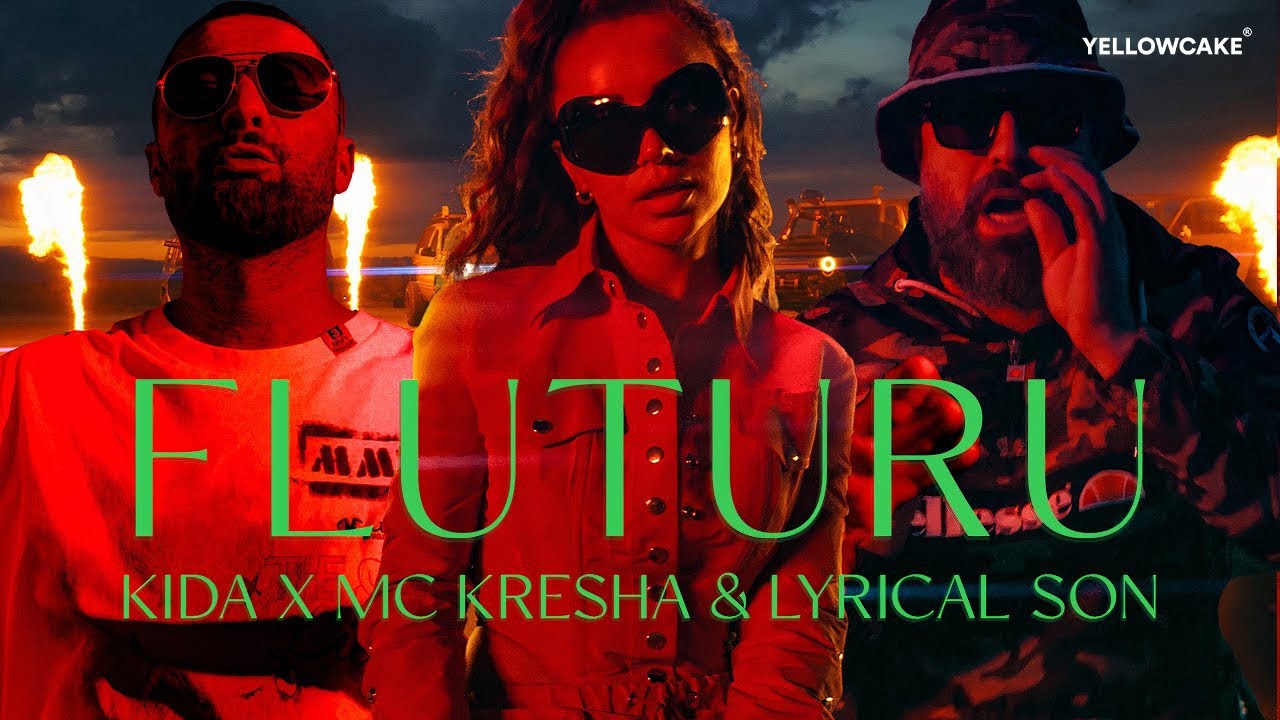 KIDA X MC KRESHA & LYRICAL SON - Fluturu 🎶 | Official Stream & Lyrics