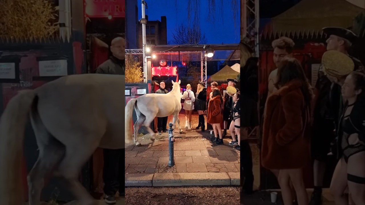 How Stella Bossi skips the queue 🐎🔮#stellabossi #techno #berlin #hardtechno