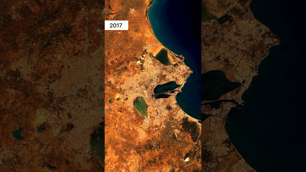 Tunis Timelapse 1984-2021 🇹🇳