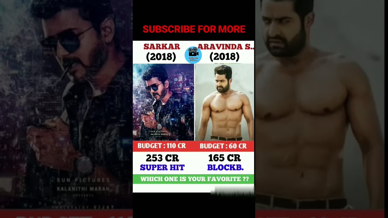 Sarkar vs Aravinda Sametha: Box Office Collection Comparison