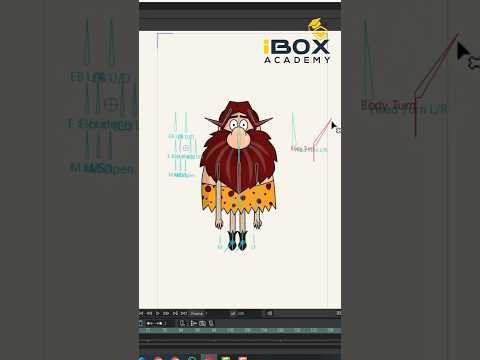Moho Pro 14.3 Character Rig | iBox Academy  #animation #iboxacademy #rigging