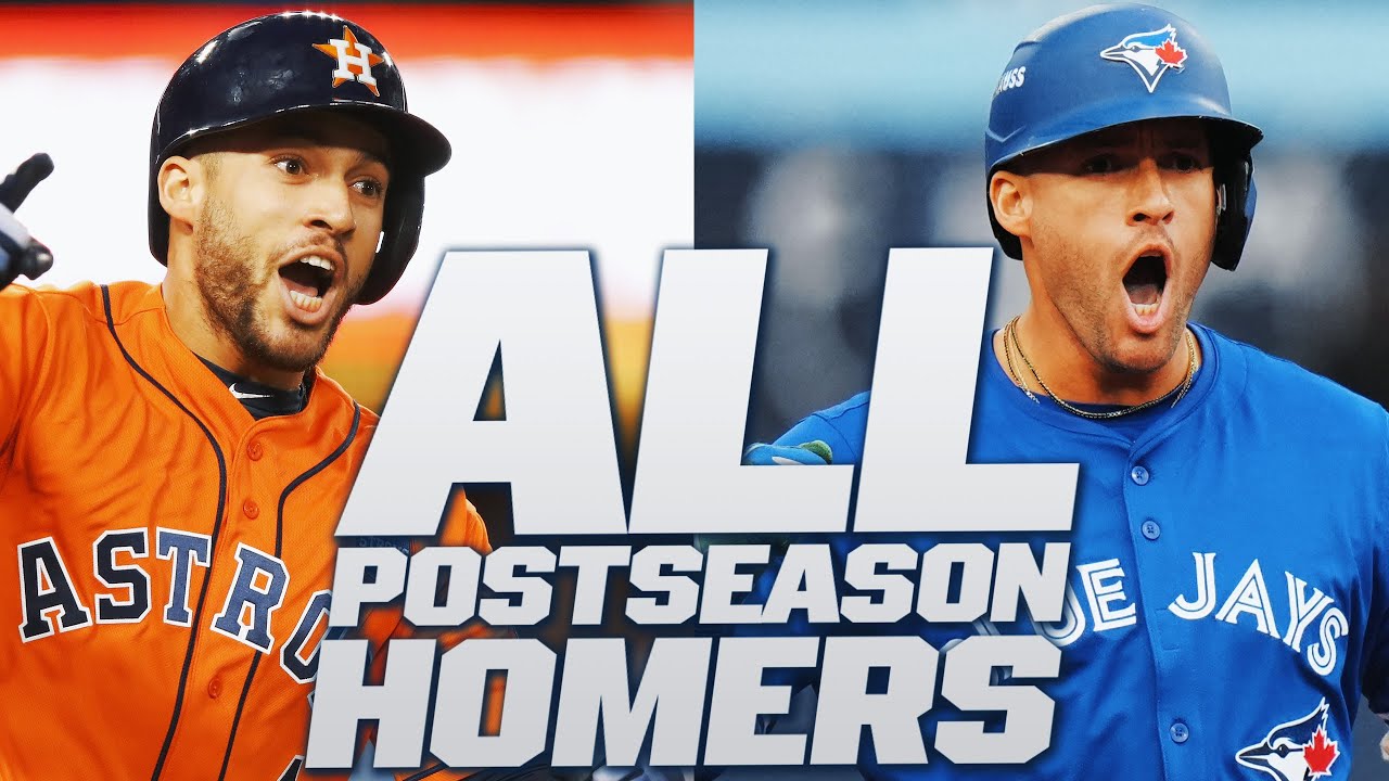 ALL 22 George Springer's 22 Clutch Postseason Home Runs | Astros & Blue Jays Highlights π₯