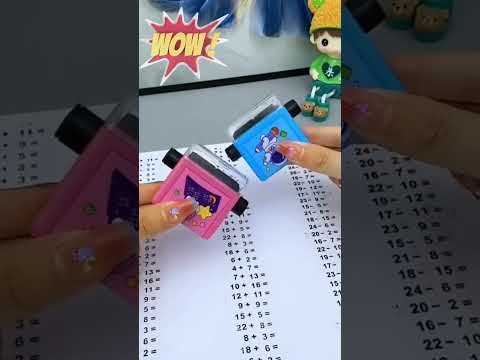 Math practice stamp |Addition subtraction multiplication division four styles |Technology | #shorts