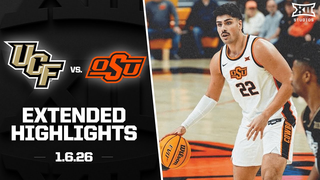 UCF vs. Oklahoma State Highlights | 2025 Big 12 🏀