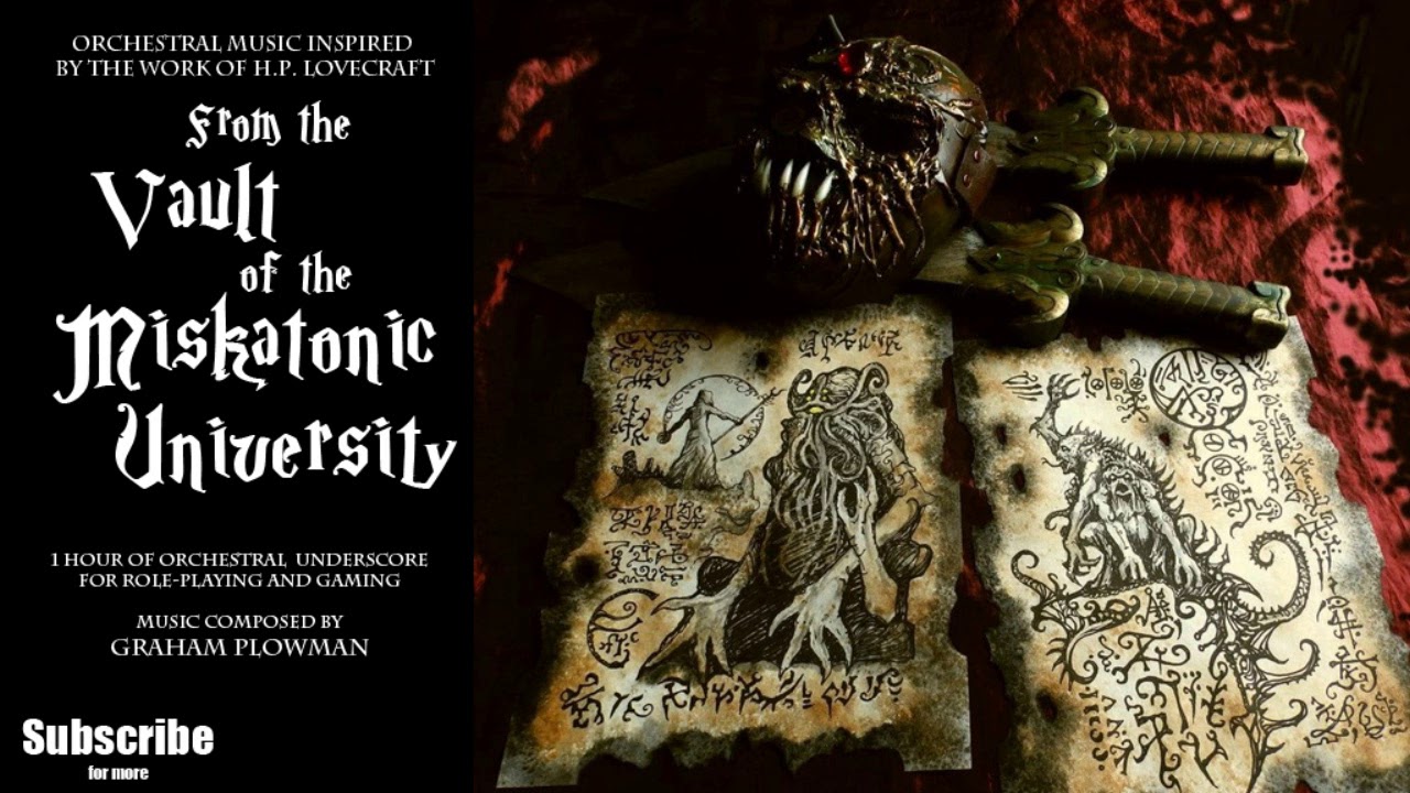 1 Hour of H.P. Lovecraft Music: Orchestral Ambient Creepy Horror Music for Role-Playing and Gaming